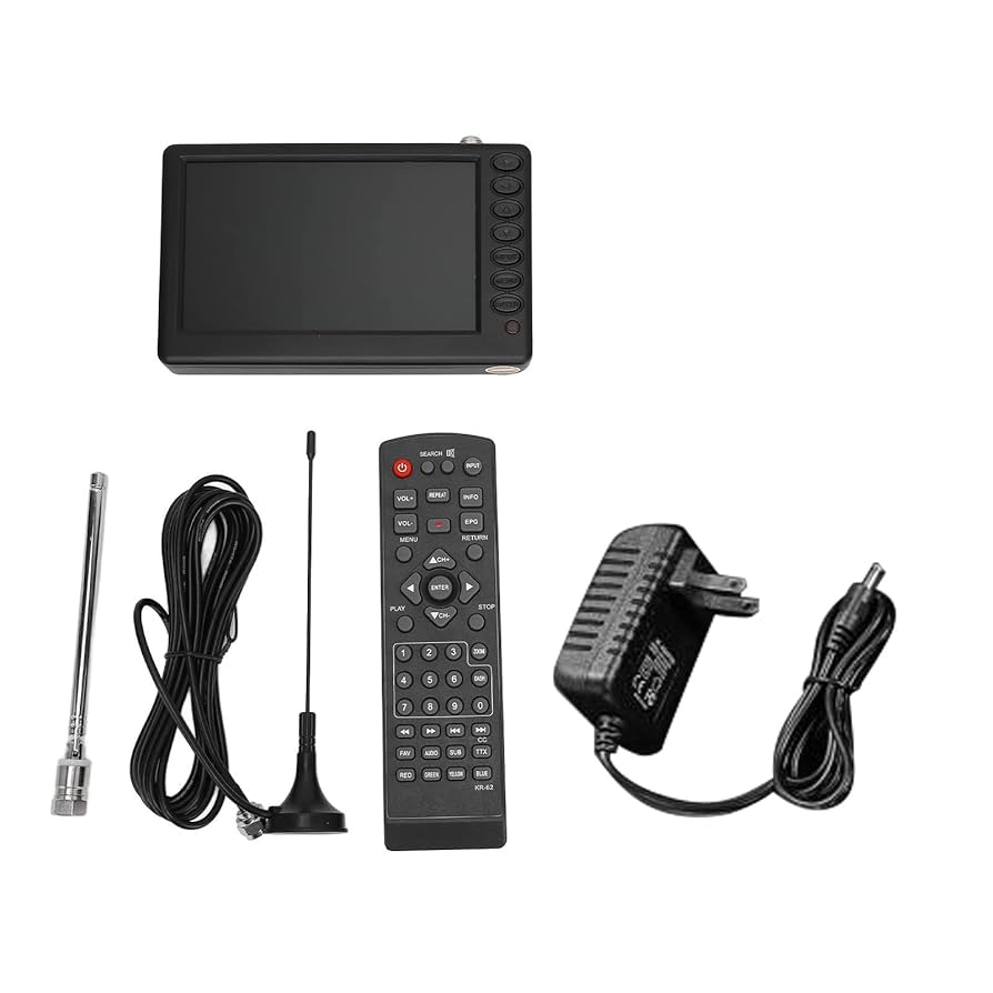 Amazon | Panv ポータブル デジタル TV、5 インチ ISDB T マルチ